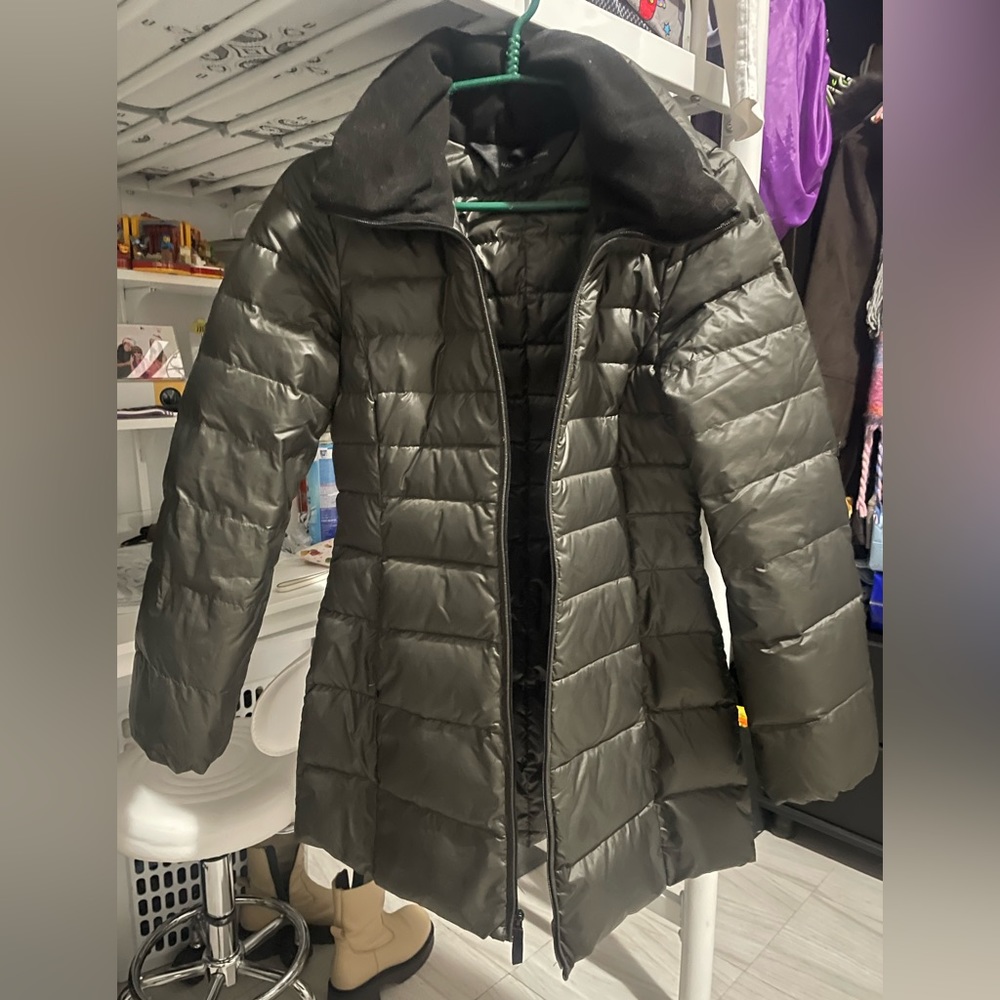 Olive coat